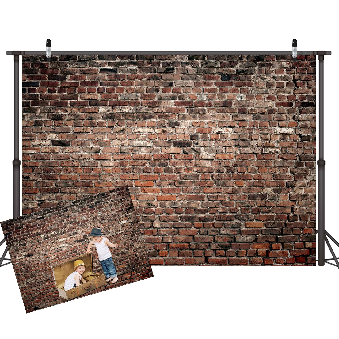 BELECO 2.1x1.5m Fabric Western Wall Backdrop Jerusalem Wailing Wall Backdrop Ancient Stone Wall Judaism Old City Of Jerusalem Israel Backdrop Religious Church Event Decor Photo Booth Studio - View #7