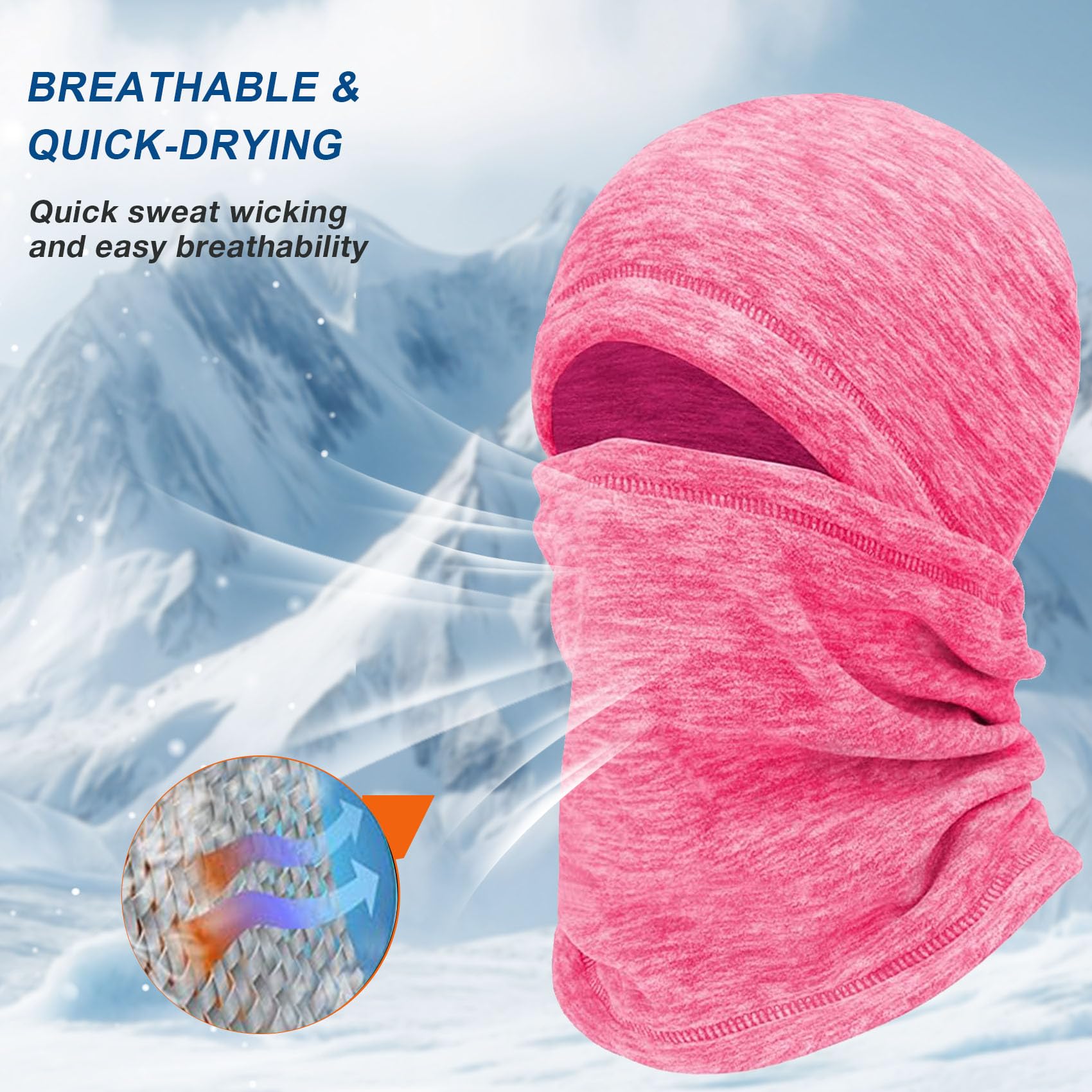 mysuntown Kominiarka Unisex-dorosły Balaclava Face Mask (1 w zestawie)