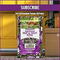 Vista 9 de Pennington - Songbird Nut & Fruit - Mezcla de semillas para pájaros silvestres, 10 libras