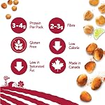 Three Farmers Healthy Variety Snack Packs - Roasted, Never Fried - Protein Rich Zesty Fava, Tangy Chickpeas, BBQ Lentils x 30 Pack - Gluten-Free, Low Calorie, High Fiber, Low Fat Non-GMO Certified