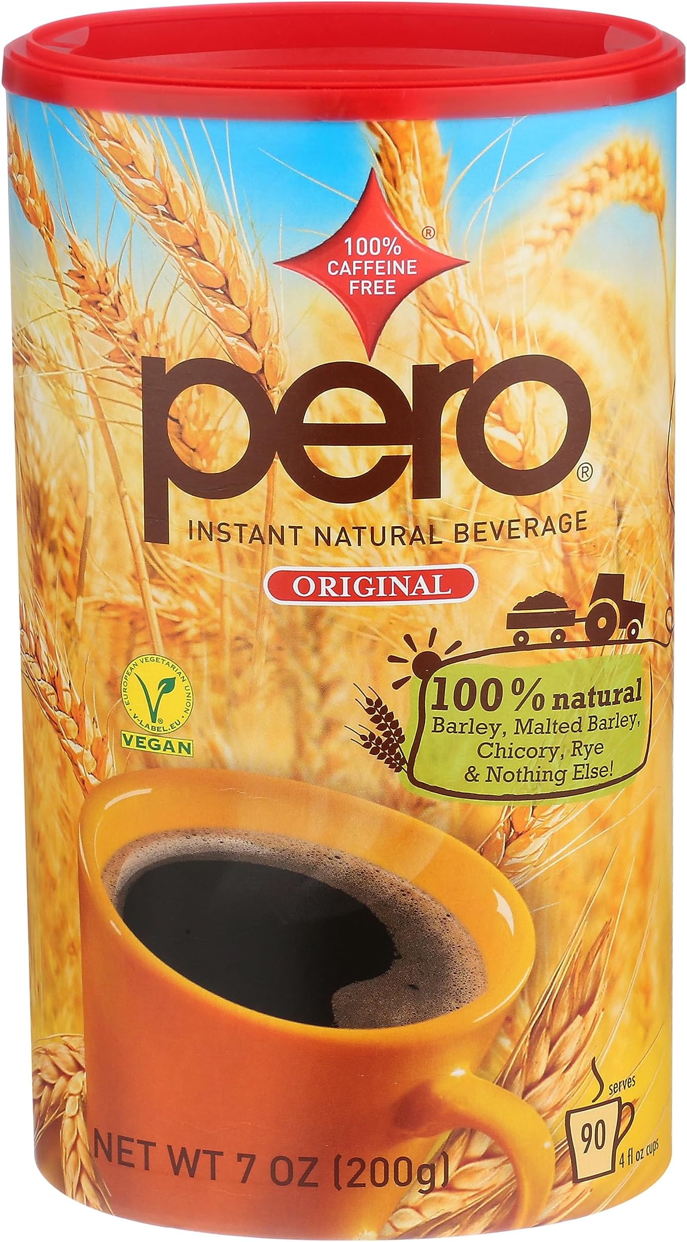 Pero Instant Natural Beverage, 7 Ounce (Pack of 2)