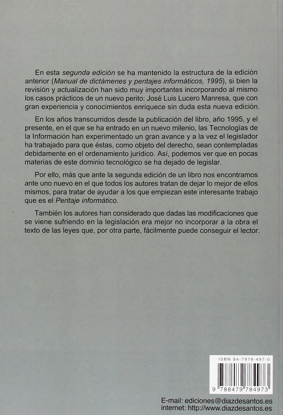 Peritajes informáticos