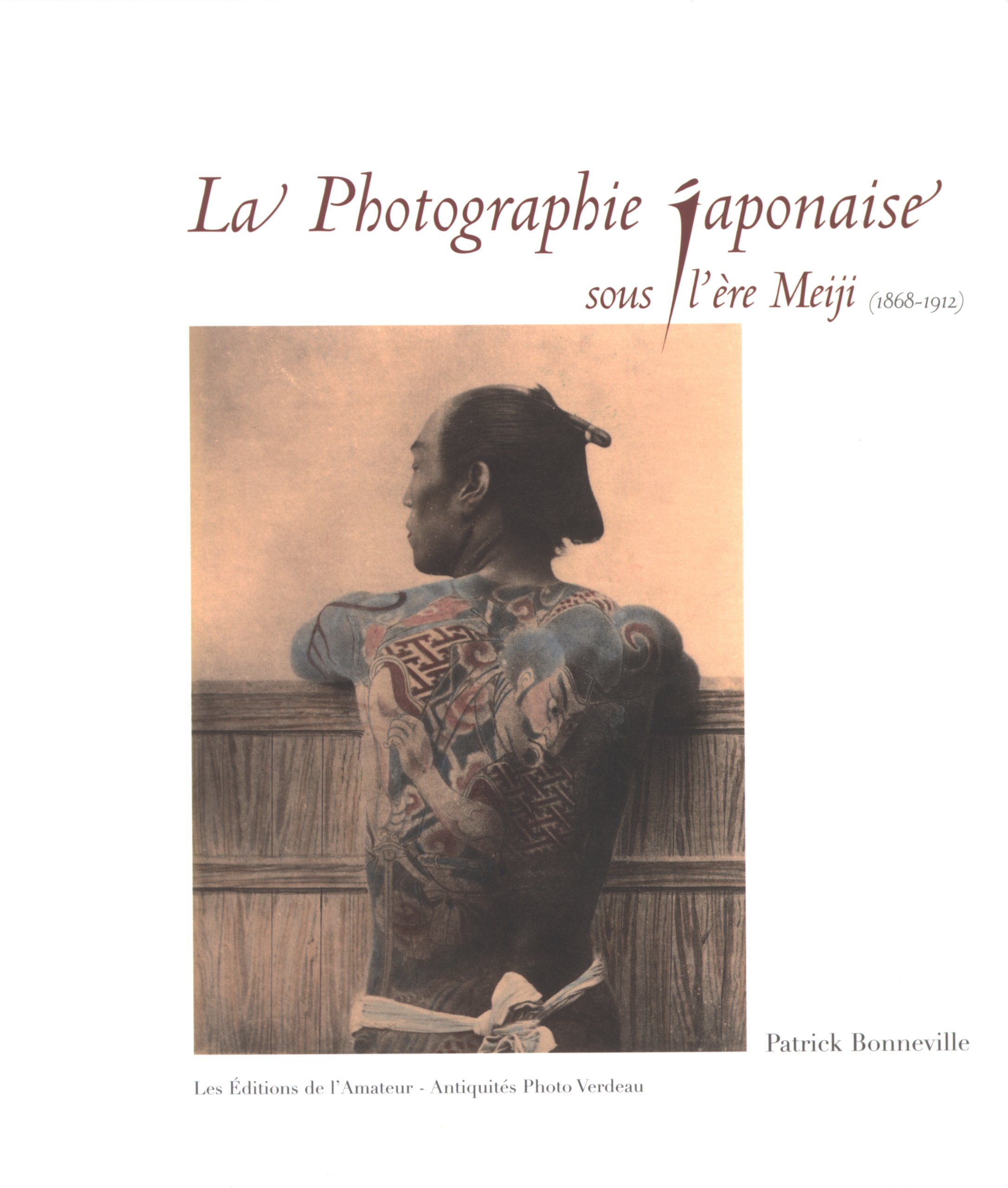 Photographie japonaise Meiji 1868-1912 album photo archives Japon ancien