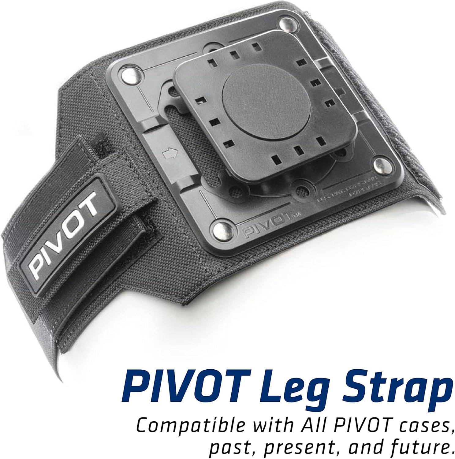 Pivot Pilot Kneeboard - iPad mini/Air/Pro Mount - Made for Professional Pilots - Adjustable, Durable, Ergonomic - Multi-Angle Display Mount for All Pivot Cases - S/M & L/XL Straps Included.