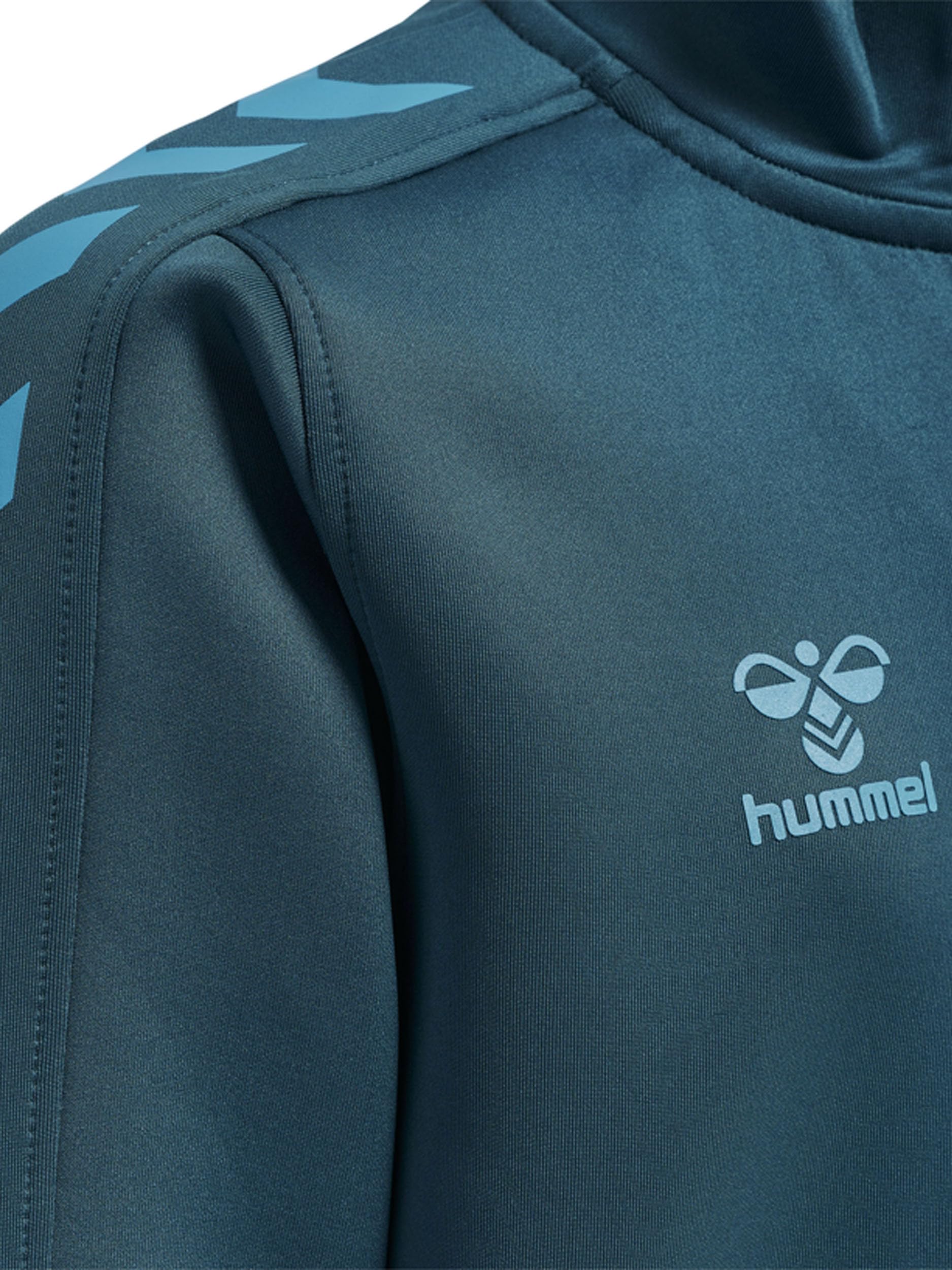 hummel Hmlcore Xk Half Zip Poly Sweat Kids Maglia di Tuta Unisex-Bambini e Ragazzi