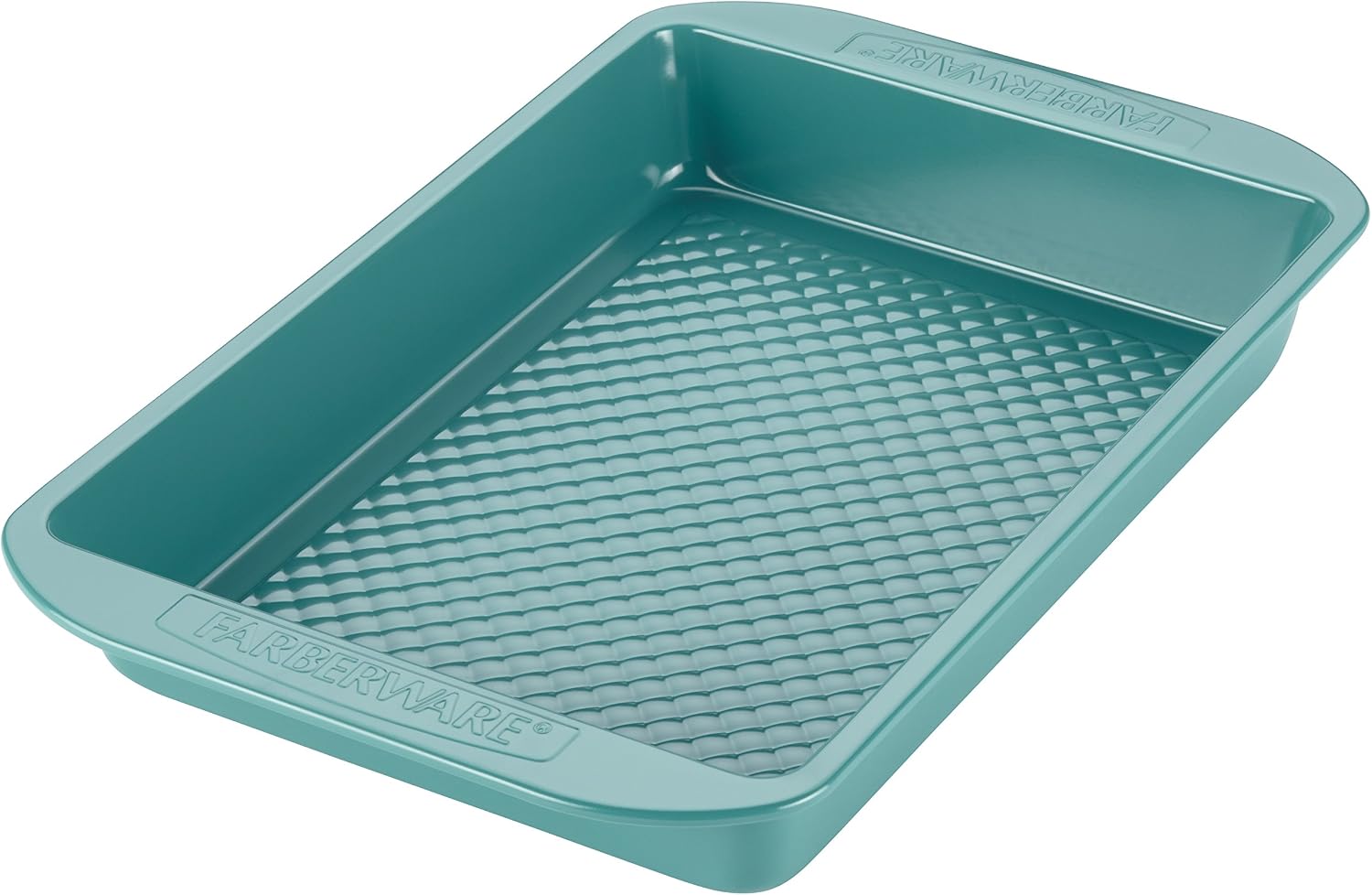 Farberware purECOok Hybrid Ceramic Nonstick Baking Pan / Nonstick Cake Pan, Rectangle - 9 Inch x 13 Inch, Blue