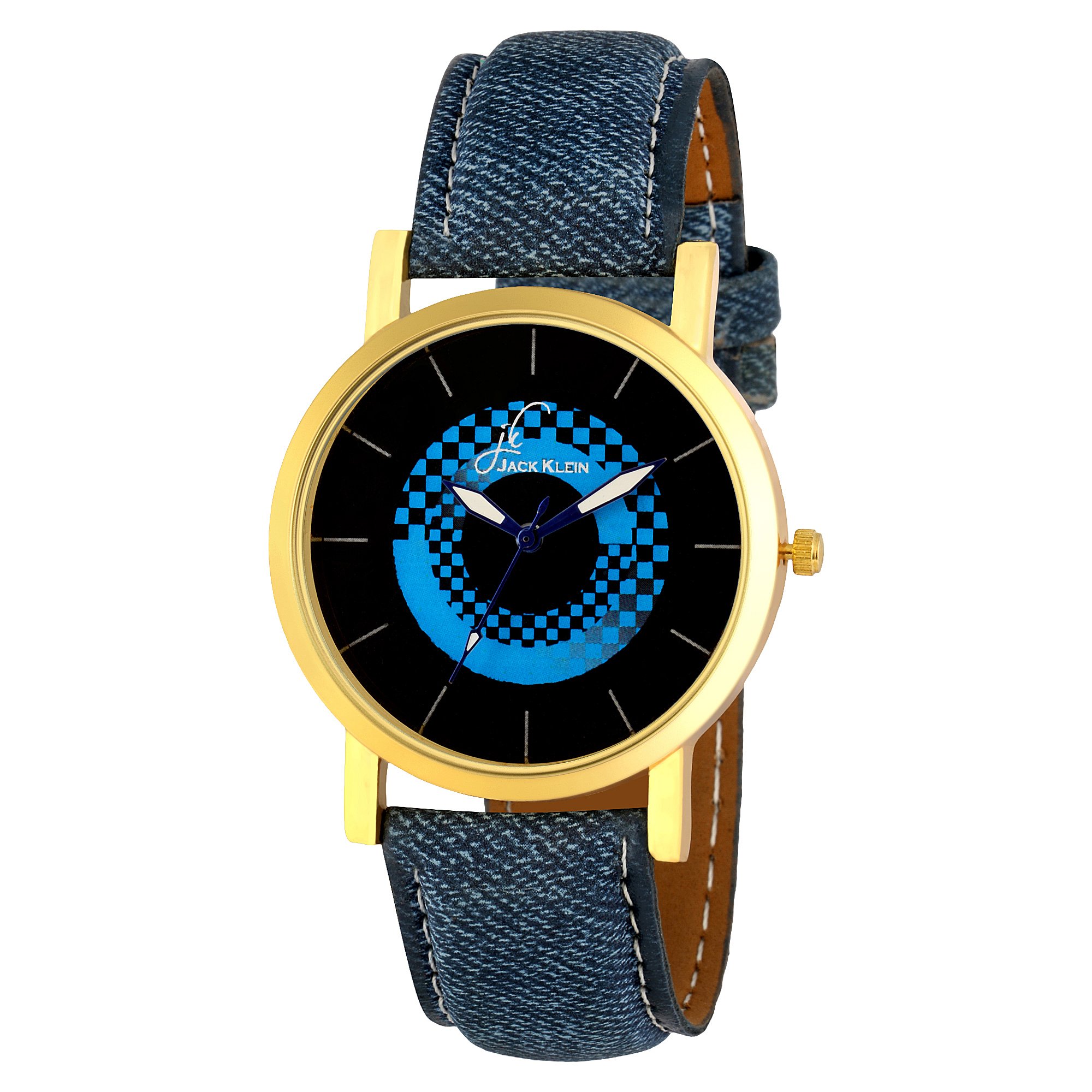 Jack Klein Analogue Denim Strap Blue Dial Boys and Mens Watch (B07F1N3NZC) Amazon Price History, Amazon Price Tracker