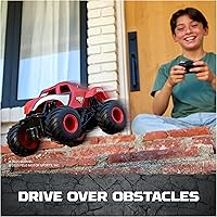 Vista 5 de Monster Jam, Marvel The Amazing Spider-Man RC Monster Truck, 1:24 Scale, Kids Toys for Boys and Girls Ages 4 and up