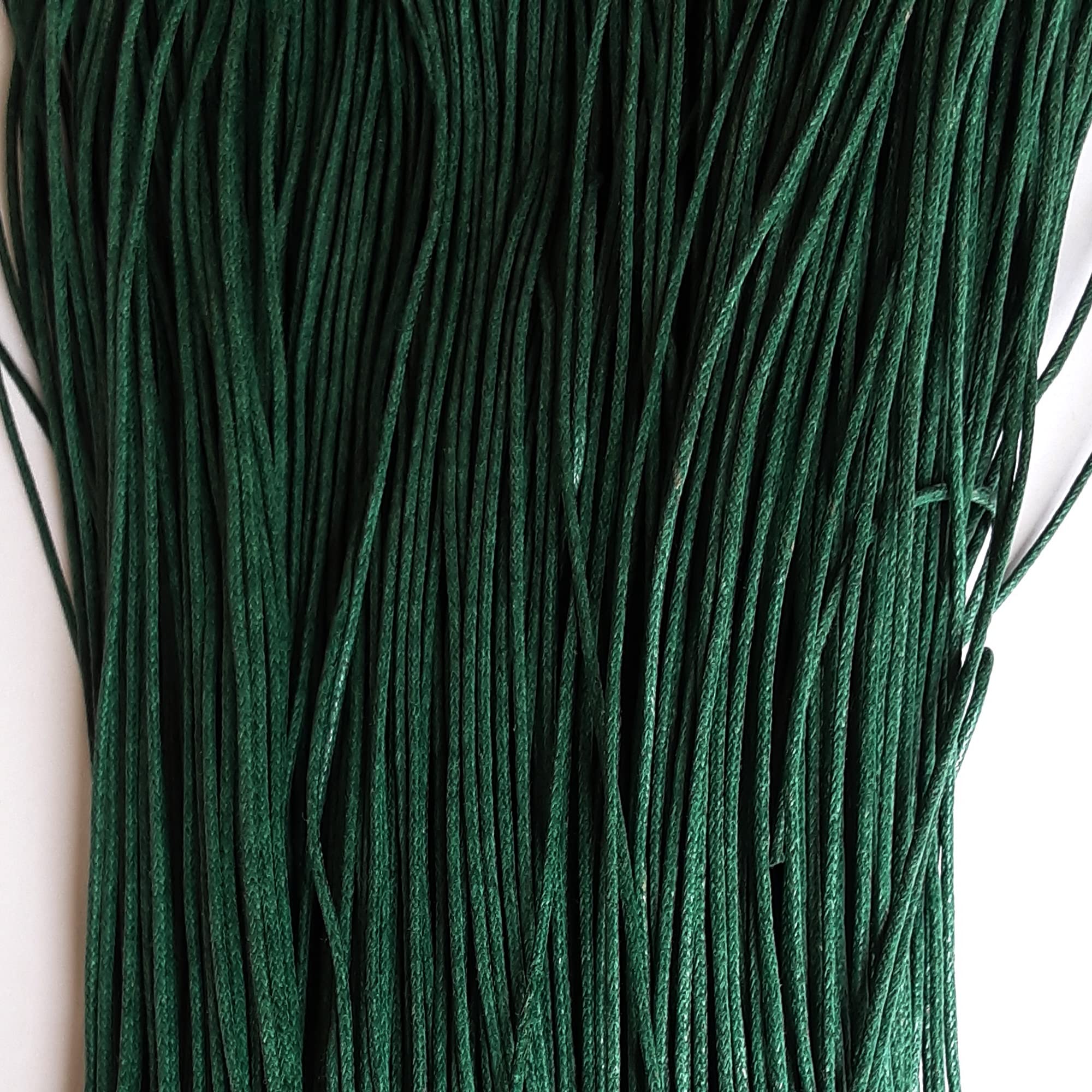 1.5mm Waxed Cotton Cord 6 meters for jewellery & craft making (Dr.Green)