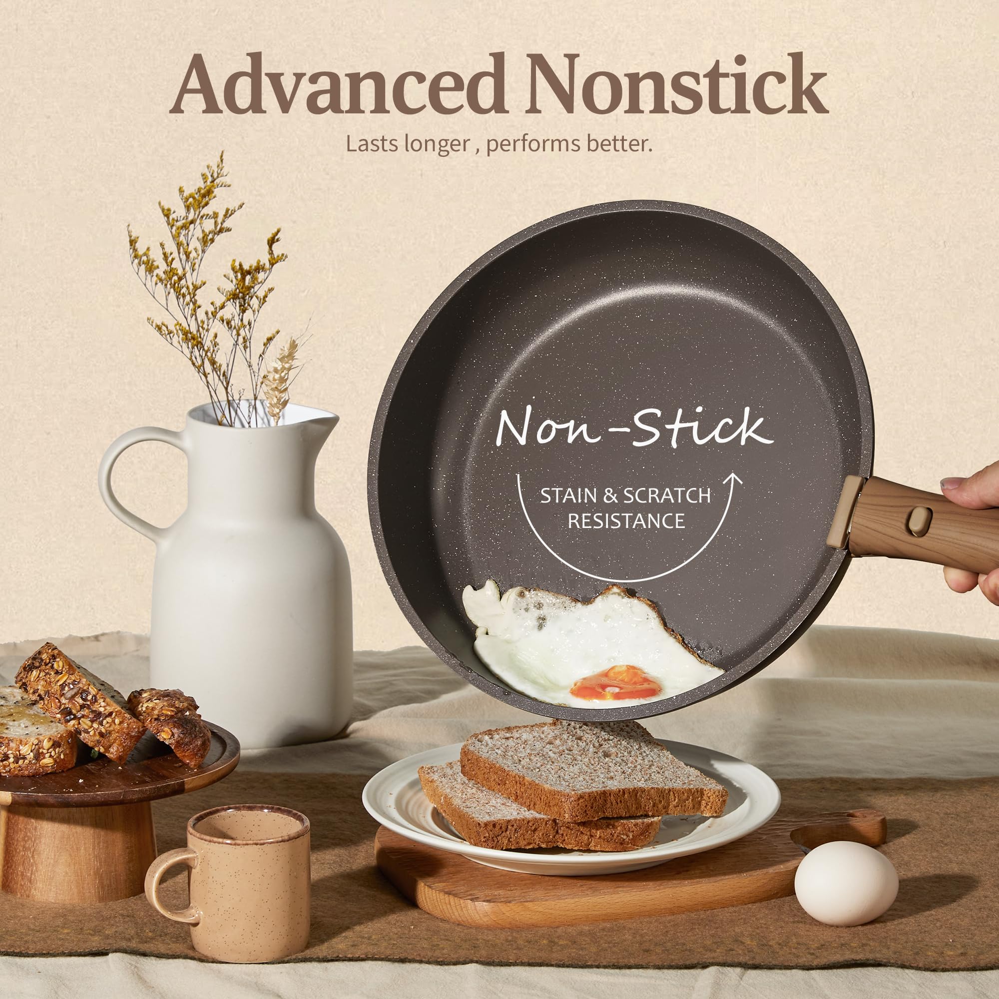 CAROTE 21 Piece Cookware Set - Non Stick Pots & Pans -3 CAROTE 21 Piece Cookware Set - Non Stick Pots & Pans -3