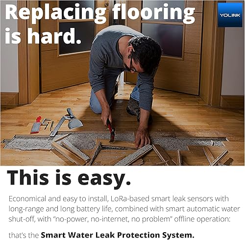 Miniatura 8 de YoLink Controlador de válvula inteligente X3 con válvula de bola motorizada de acero inoxidable, válvula de agua de alcance más largo del mundo de