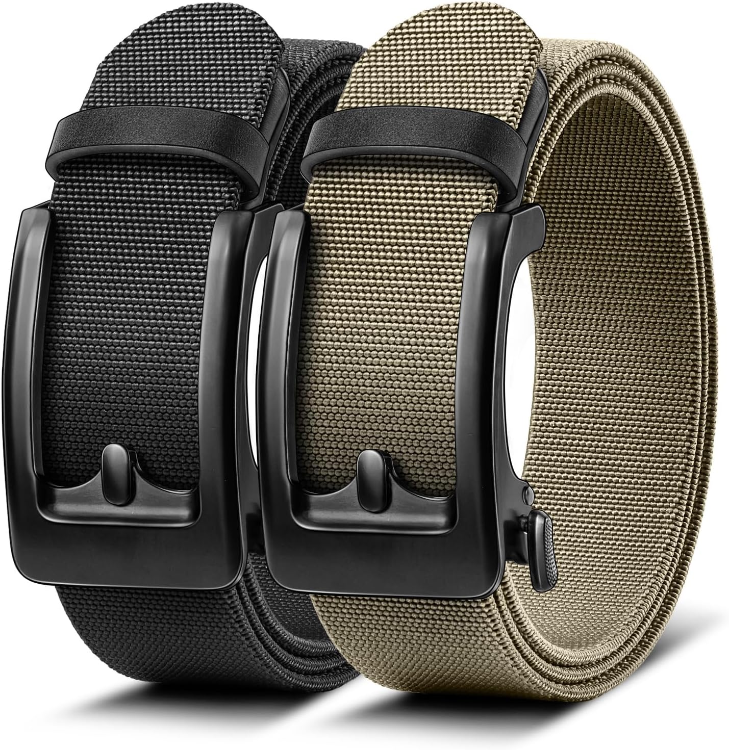 BULLIANT Men Belt Multi-Pack,Stretchable Ratchet Belt Adjustable For Men Gift Golf Casual Jeans Precise Fit