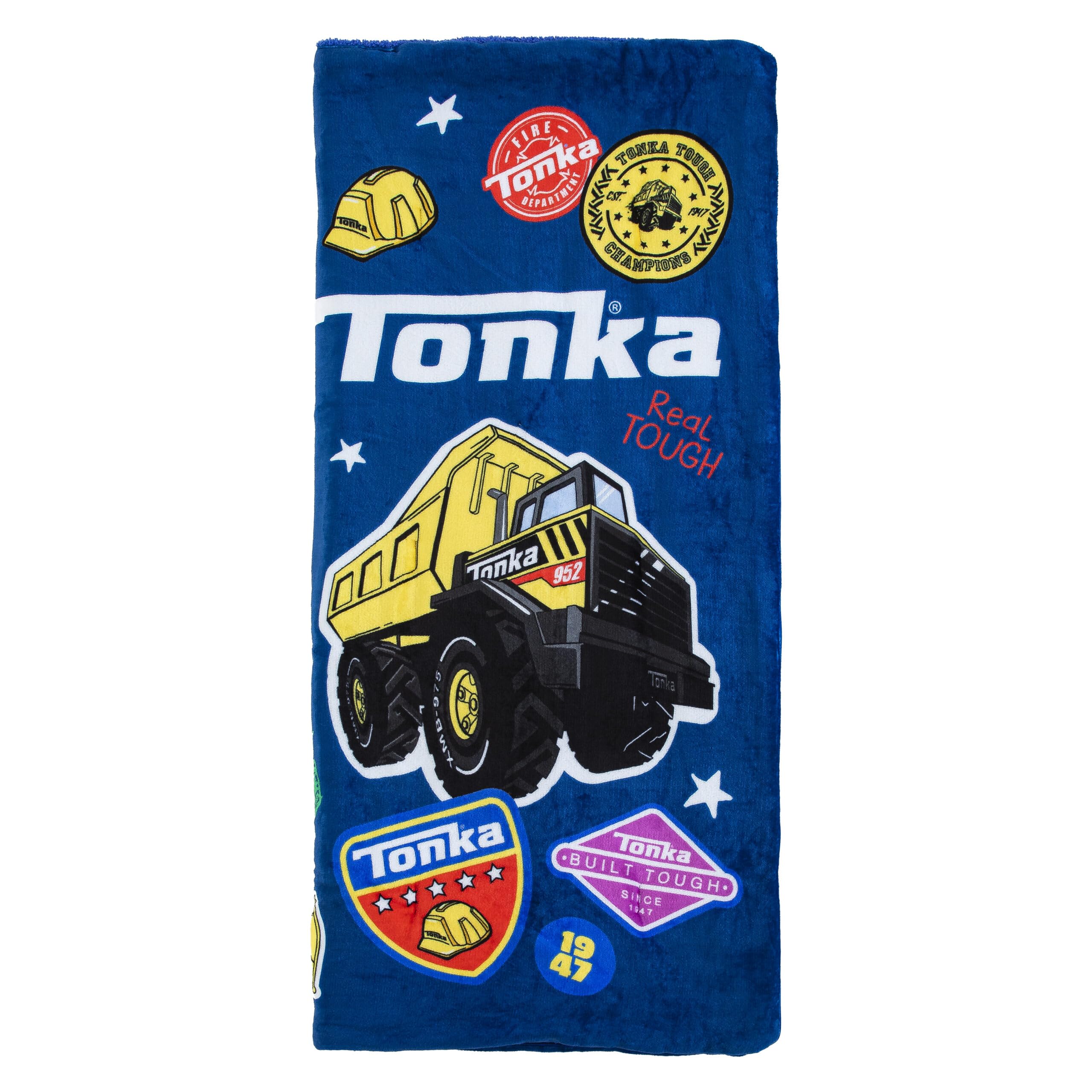 Hasbro Tonka Made Tough, Silk Touch Sherpa Slumber Bag, Cozy Sleepover Set, Tonka Sleeping Bag for Travel, 27 x 56 Inches