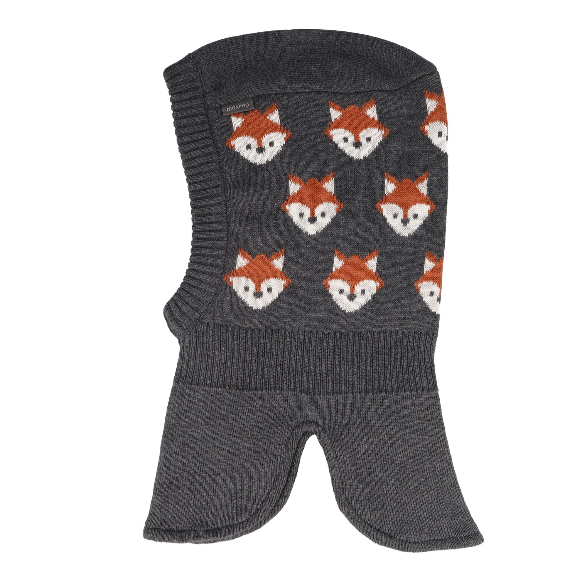 maximo GOTS - Mini berretto con fodera in maglia a volpe