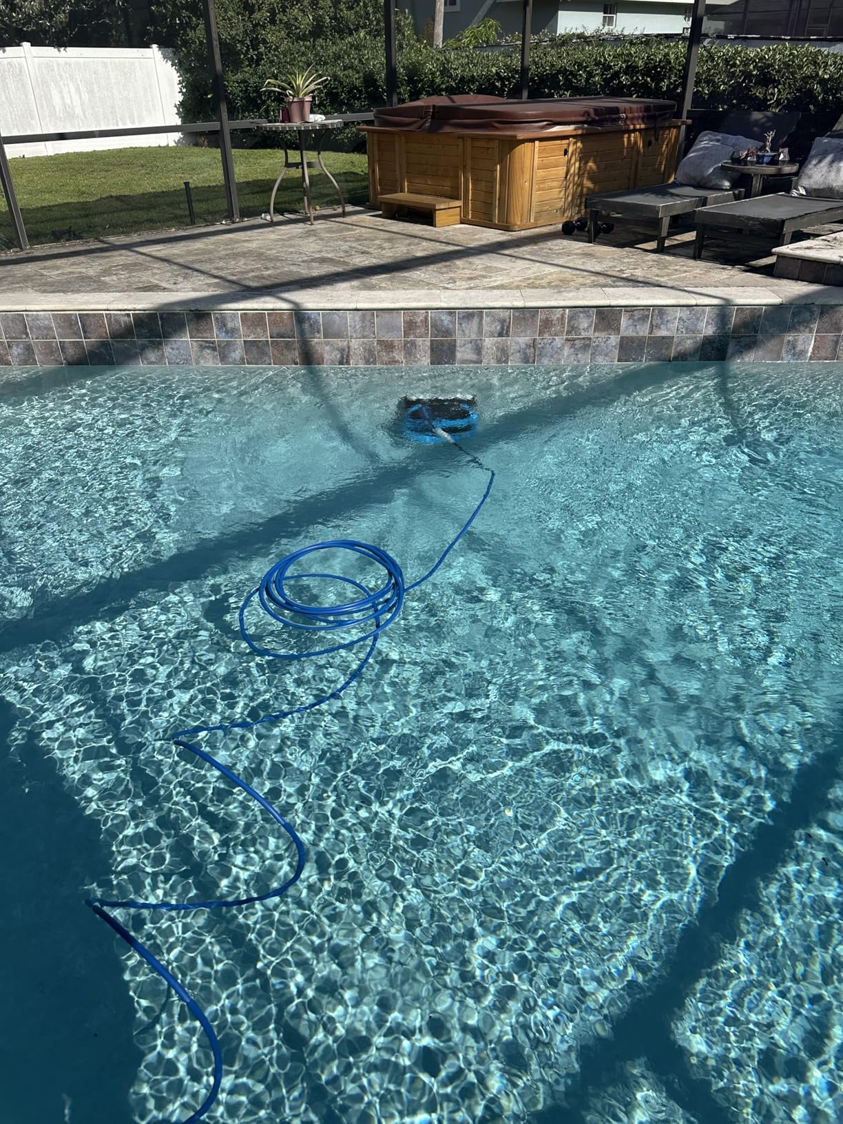 Dolphin Nautilus CC Plus Wi-Fi Automatic Robotic Pool Vacuum Cleaner, Always Cleaning, Never Charging, with Wall Climbing Scrubber Brush, Ideal for In-Ground Pools up to 50 FT in Length photo review