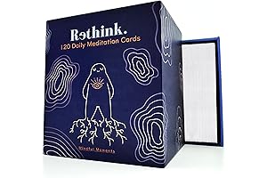 120 Meditation Cards for Inner Peace and Self-Love