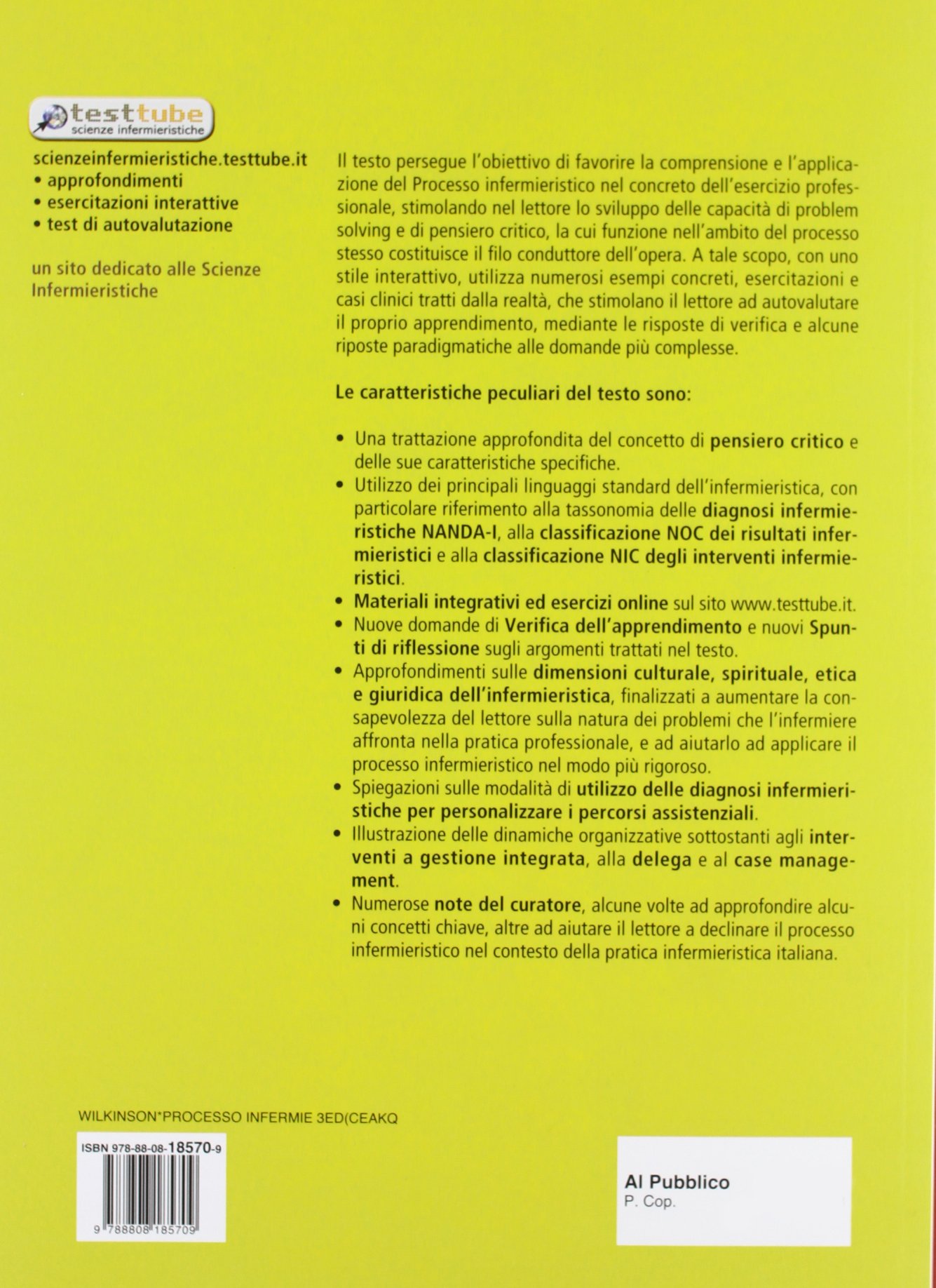 Processo infermieristico e pensiero critico