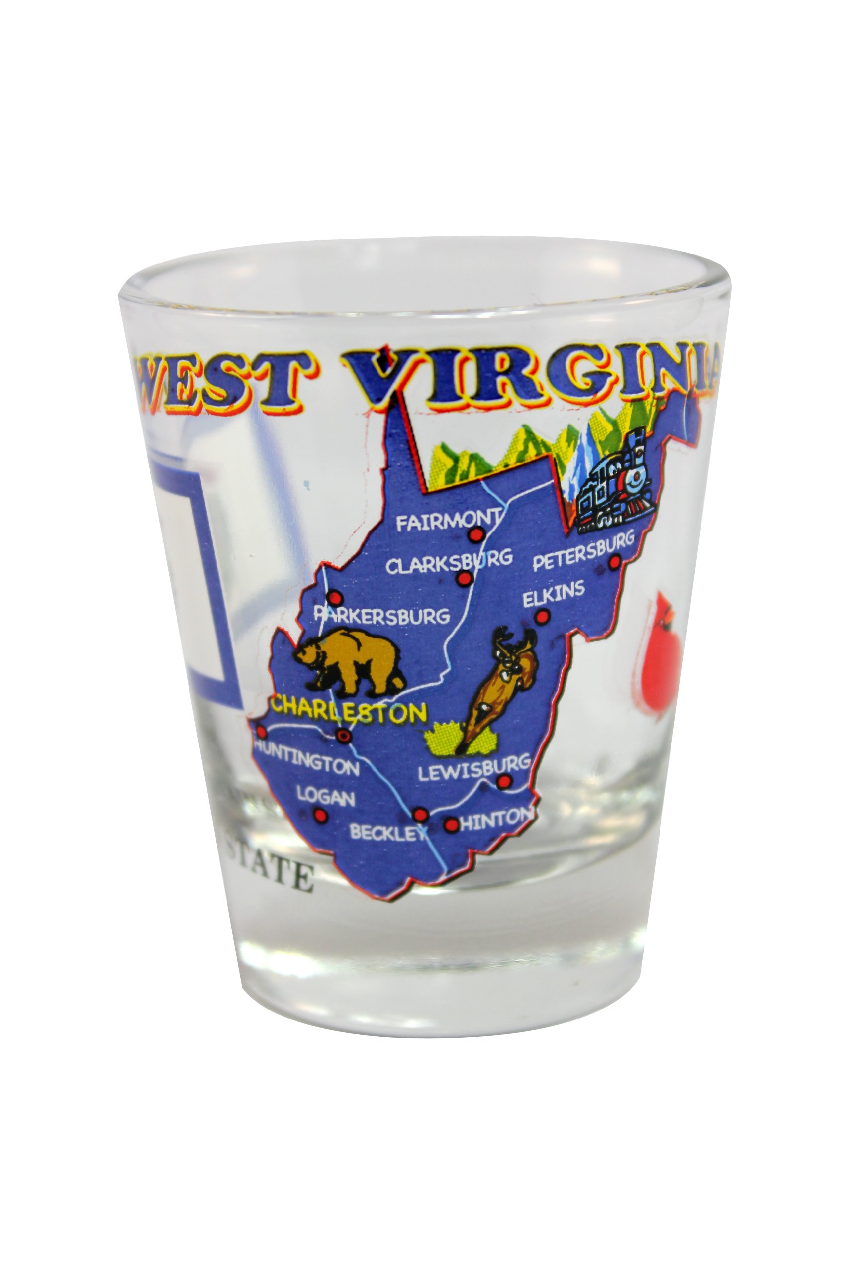 Souvenir Shot Glass - West Virginia