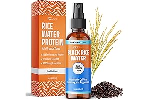 Rosemary Water Spray for Hair Growth, IQ Natural Rice Water Hair Growth...