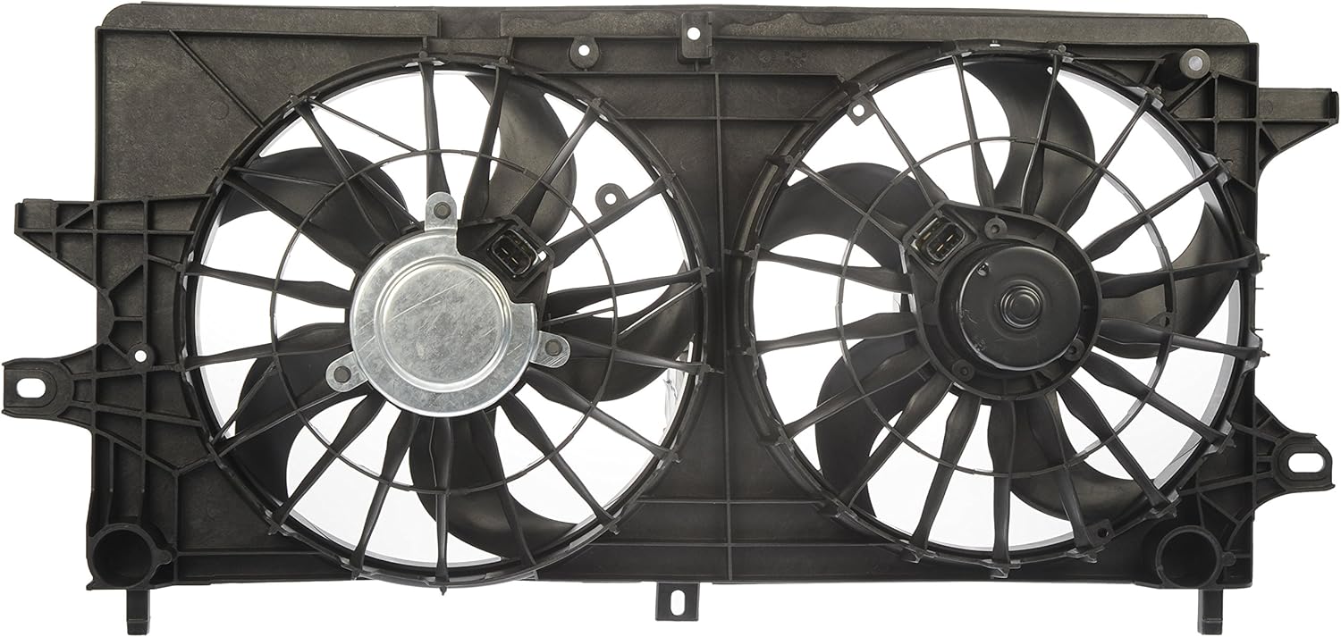 Dorman 620-638 Engine Cooling Fan Assembly Compatible with Select Buick / Chevrolet / Pontiac Models, Black