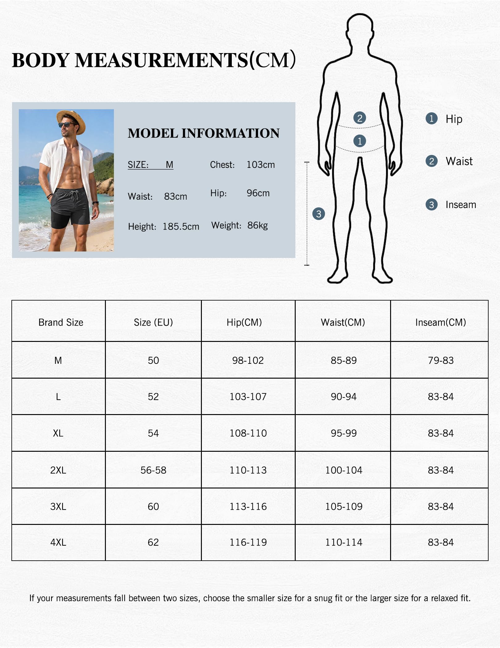TARAINYA Pantaloncini da Bagno Uomo 2 in 1 Anti-Trasparenza Asciugatura Rapida Costume Uomo Mare con Taschino e Coulisse per Spiaggia Surf Piscina