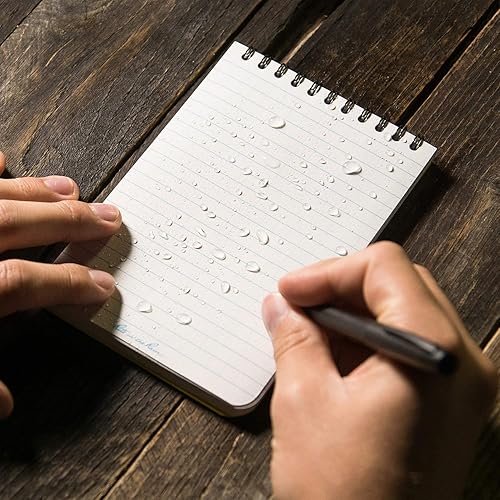 Miniatura 73 de Rite in the Rain - Cuaderno con espiral superior resistente a la intemperie, 3 x 5 pulgadas, cubierta de camuflaje de hierba tradicional clásico