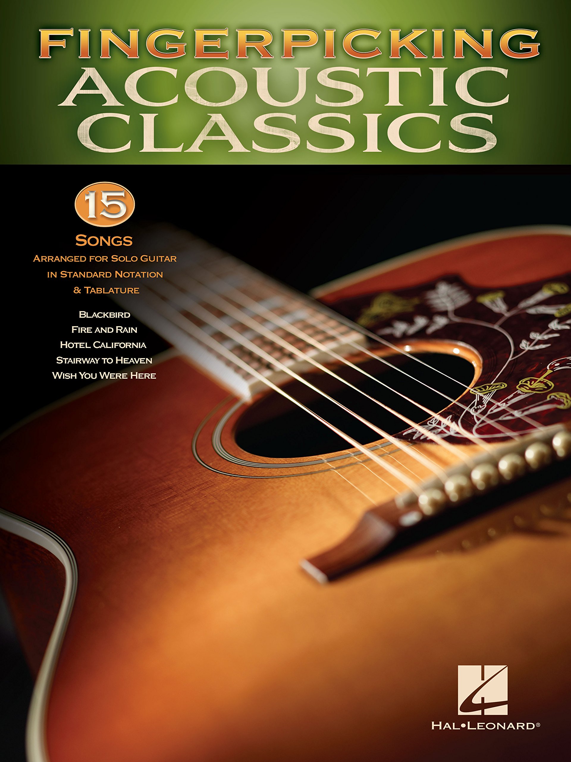 Fingerpicking Acoustic Classics apprend la guitare solo tab