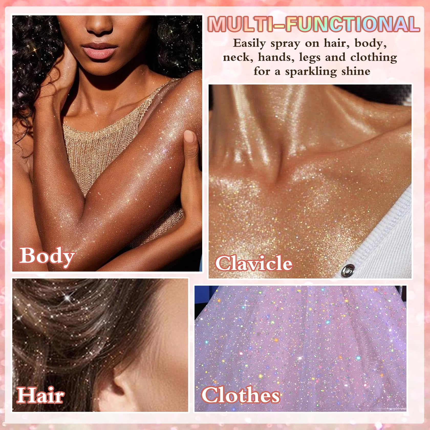 slim fit dress slacks On 'Til Dawn Waterproof Glitter Setting Spray main image 0