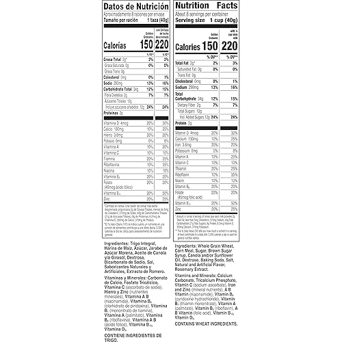 Miniatura 2 de Golden Grahams Cereal de desayuno sabor a galletas Graham grano entero 117 onzas