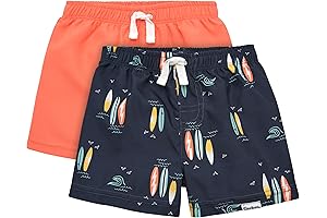 Gerber Baby-Boys Toddler 2-Pack Swim Trunks: The Perfect Beachwear for Little Adventurers