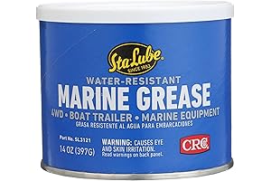 Sta-Lube SL3121 Water-Resistant Marine Grease - 14 oz. Tub, Blue