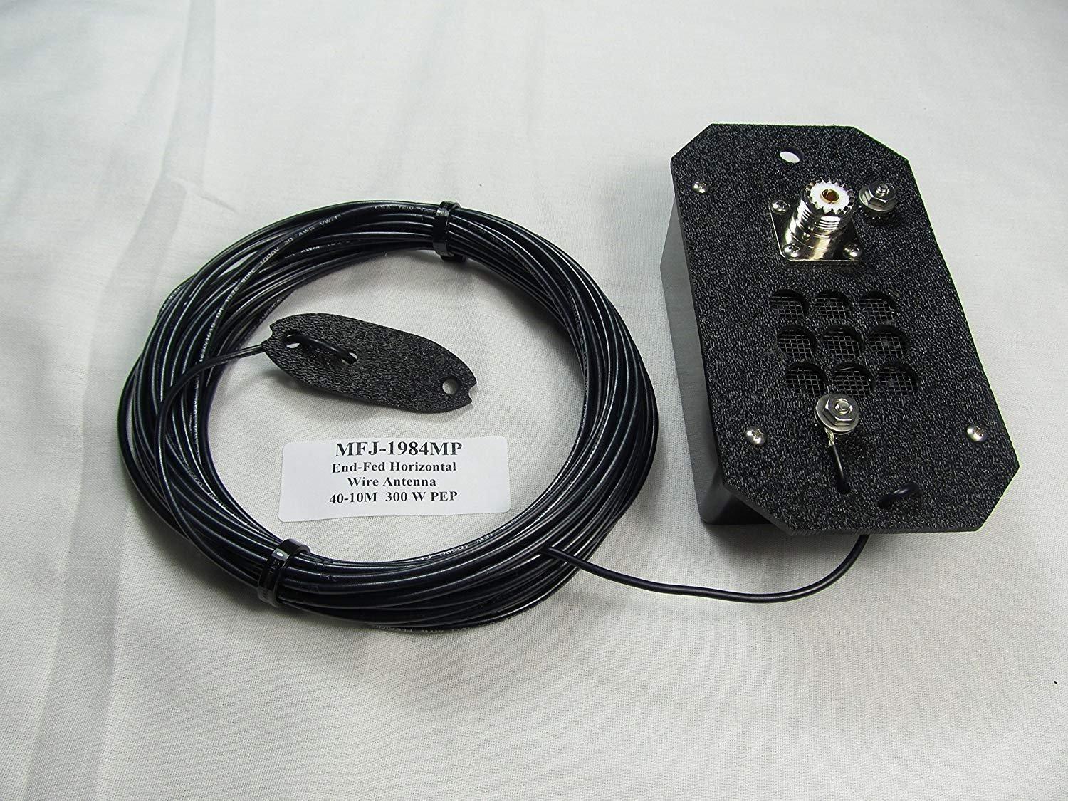 MFJ1982MP EndFed 1/2 Wave 300W 80M10M Wire Antenna