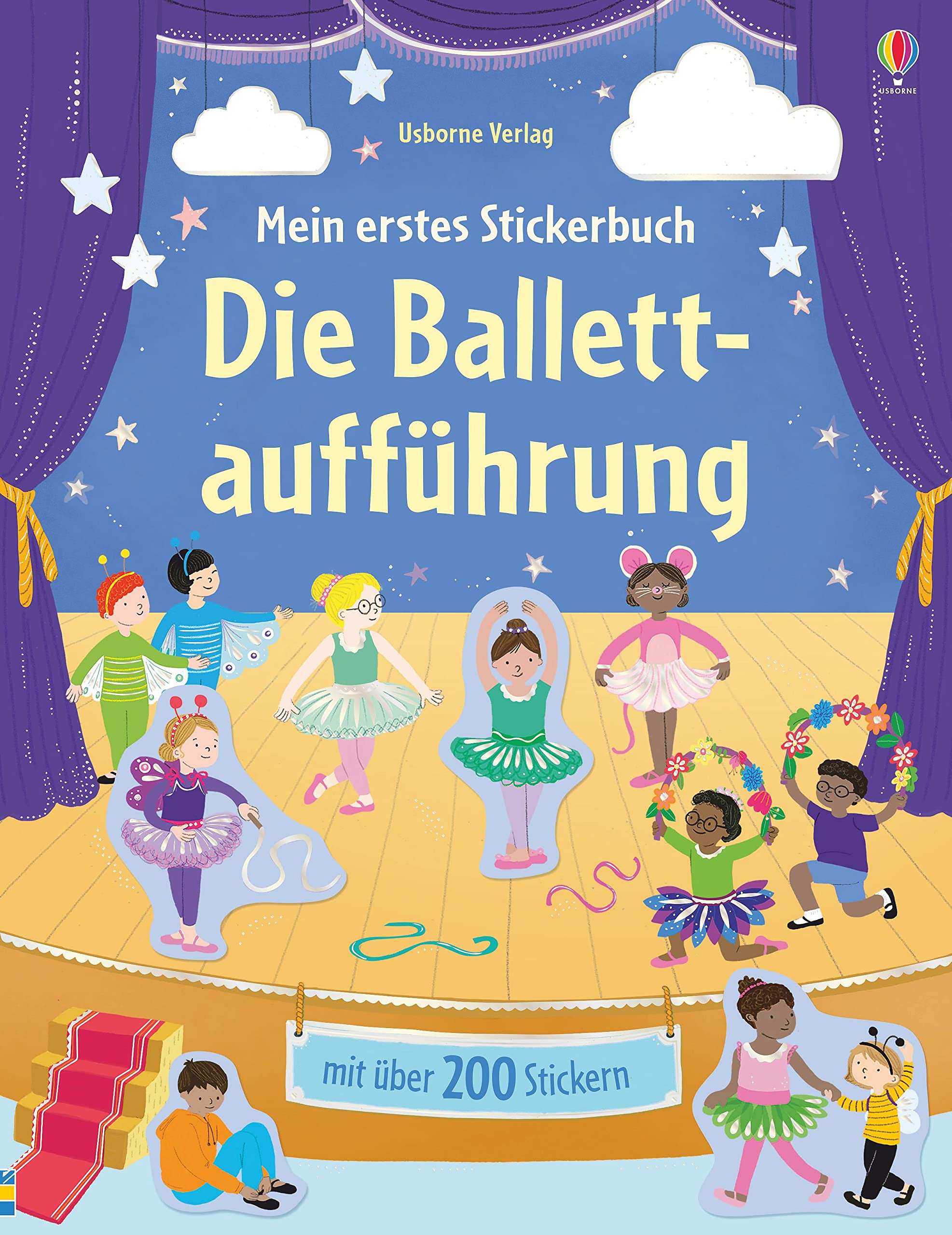 Usborne Mein Erstes Stickerbuch: Die Ballettaufführung (Meine Ersten Stickerbücher)