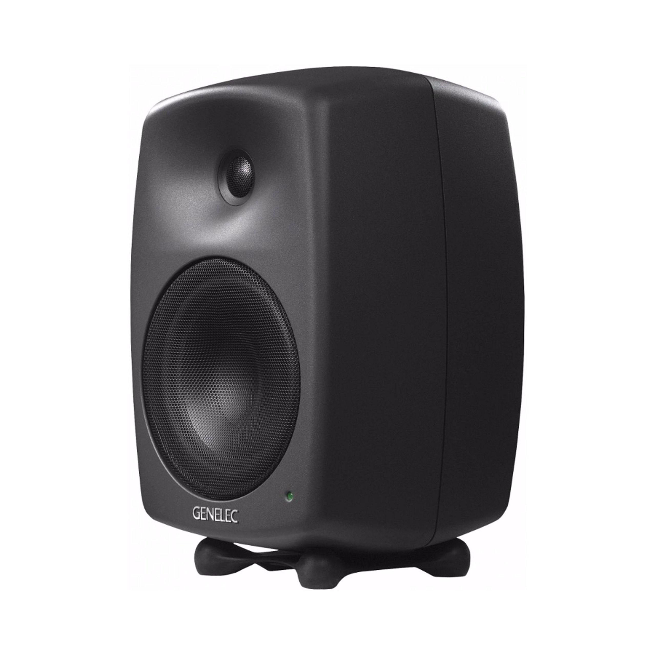 Genelec 8040BPM Lautsprecher (Schwarz, Flur, Tisch/Regal, Studio, integriert, verkabelt, XLR)