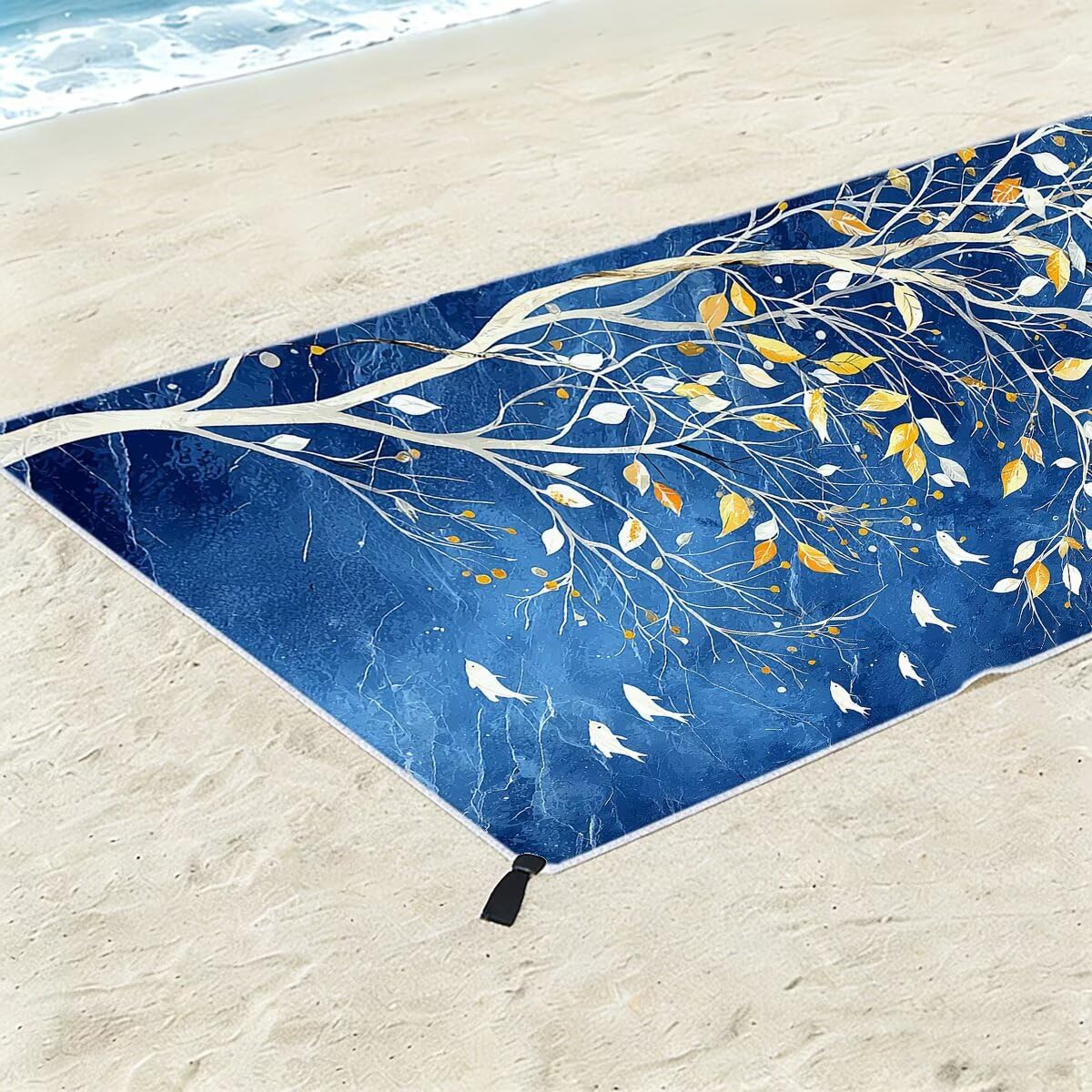 Ręcznik plażowy XXL, 90 x 200 cm, zestaw 2 szt., ręcznik do sauny, ręcznik z mikrofibry, szybkoschnący, sportowy ręcznik do studia fitness, lekki ręcznik kąpielowy, duży ręcznik kąpielowy, bez piasku