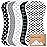 Organic Burp Cloths Baby Boy & Girl - 5-Pack Super Absorbent Cotton Burping Cloths for Babies, Soft & Plush Newborn Spit Up Rags, Infant Towels for Milk Spit Up, Unisex, Large 21 x 10 (MONOS)