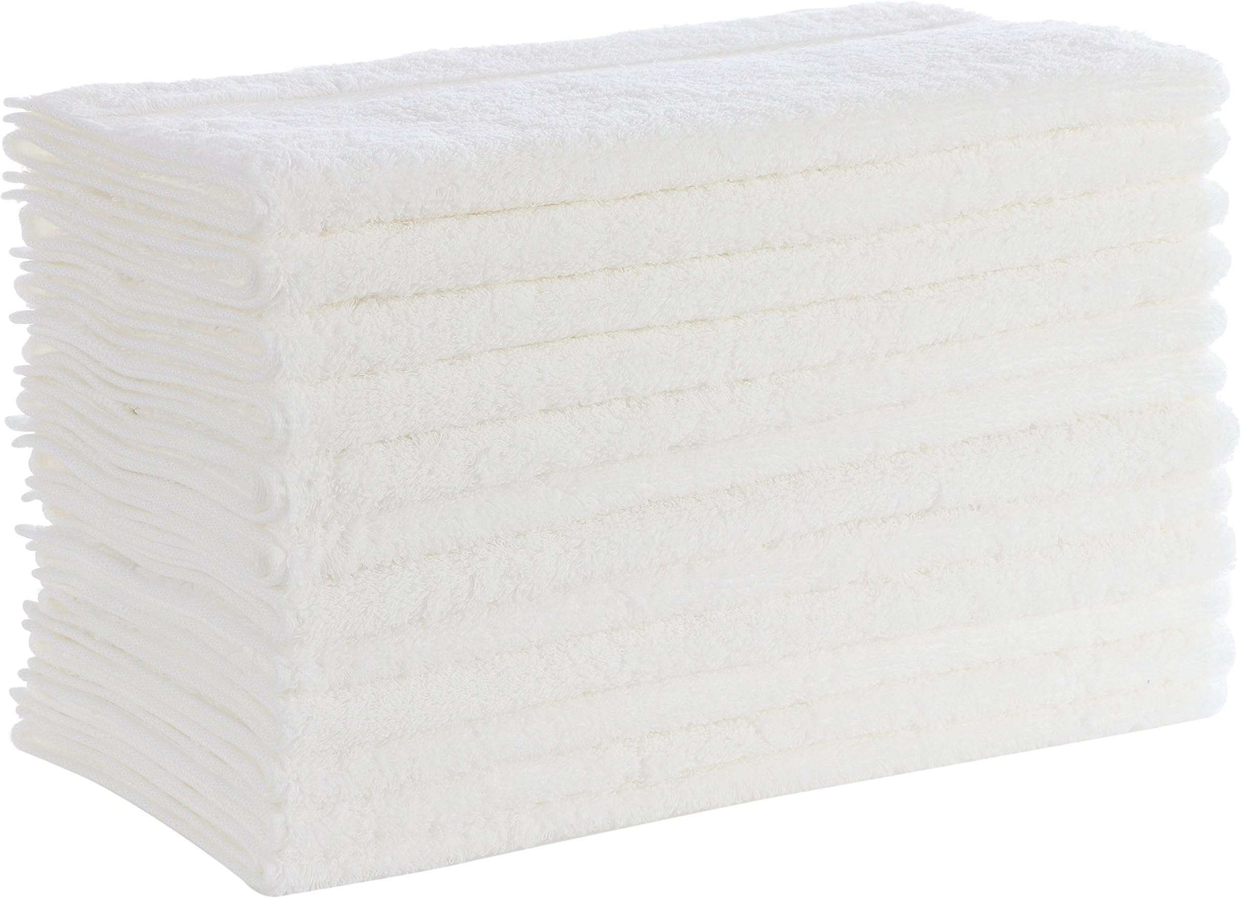 Luxury Organic Cotton Hand Towel 12 Pack - Perfect For Those With Sensitive Skin, Including Infants, Toddlers, and Kids of All Ages - Hypo-Allergenic and Free of Harsh Chemicals and Dyes