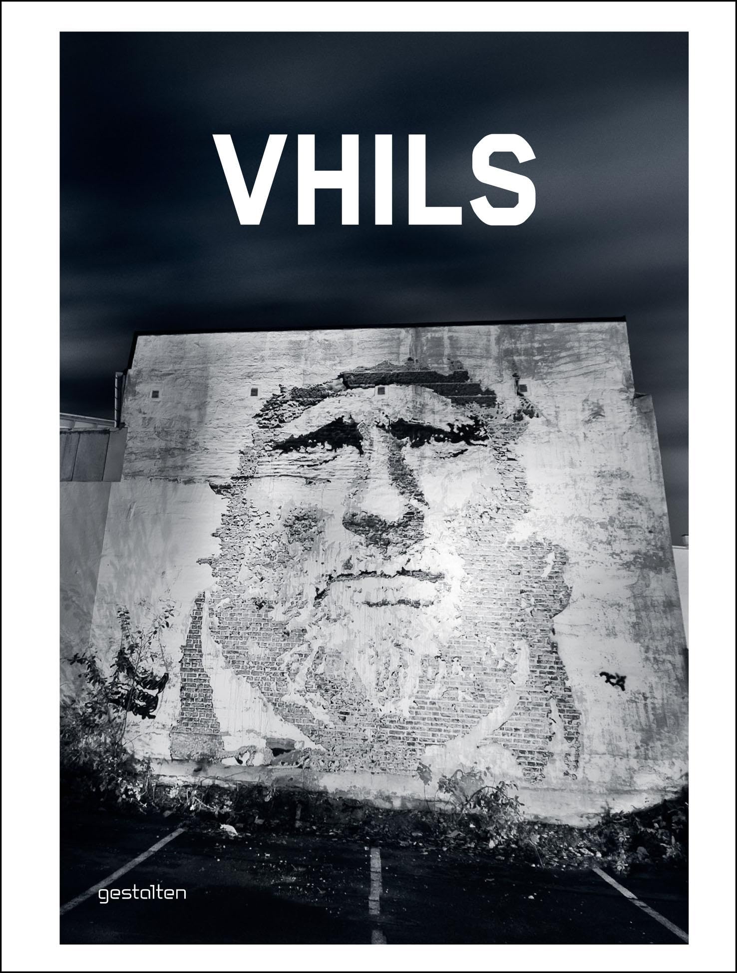 Vhils anglais livre street art contemporain monographie urbaine