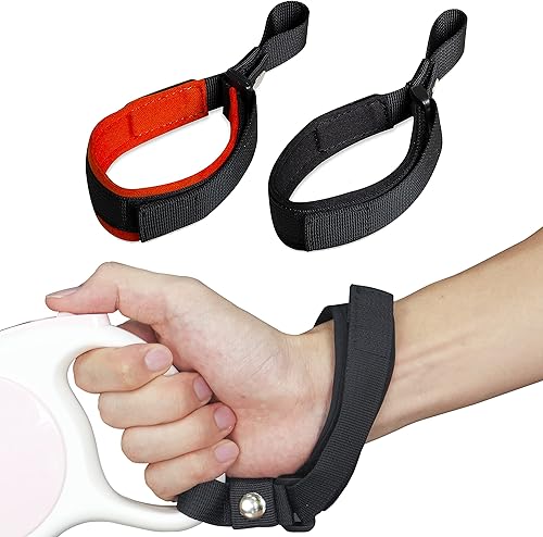 Miniatura 9 de Correa de muñeca retráctil para perro, manos libres, ajustable, azul rey Sapphire Blue,Negro y azul,Ambos negros,Ambos gris,Negro cool,Negro &