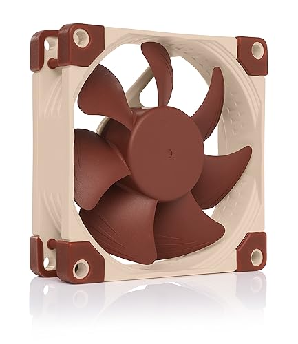 Miniatura 7 de Noctua NF-A8 PWM, ventilador silencioso premium, 4 pines (3.150 in, marrón) (paquete de 4)