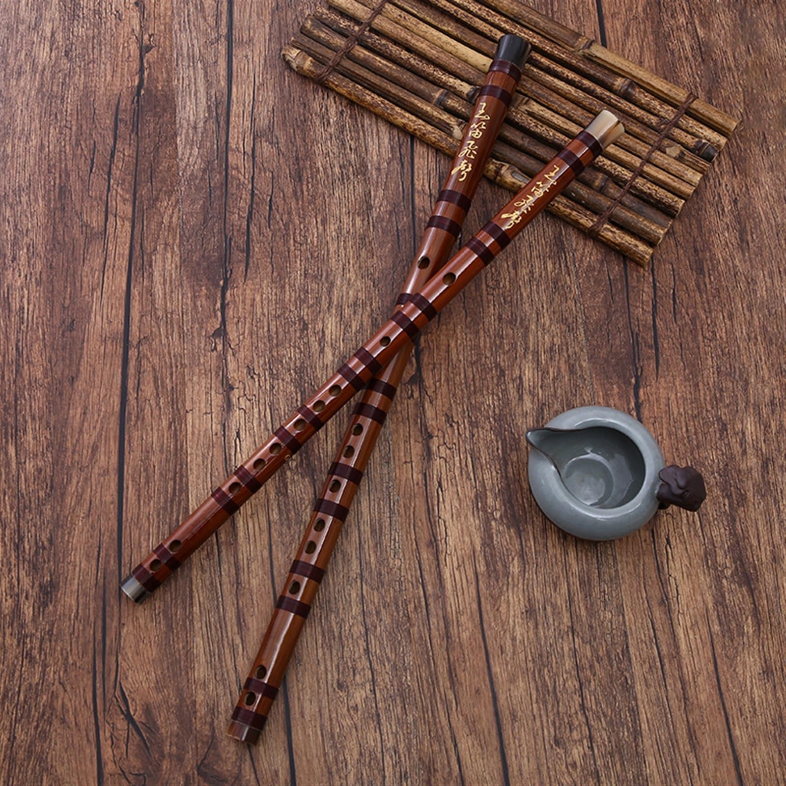 Flauto di bambù professionale Flauto Da Gioco Professionale Flauto Di Bambù Di Fascia Alta Flauto Traverso Minore A