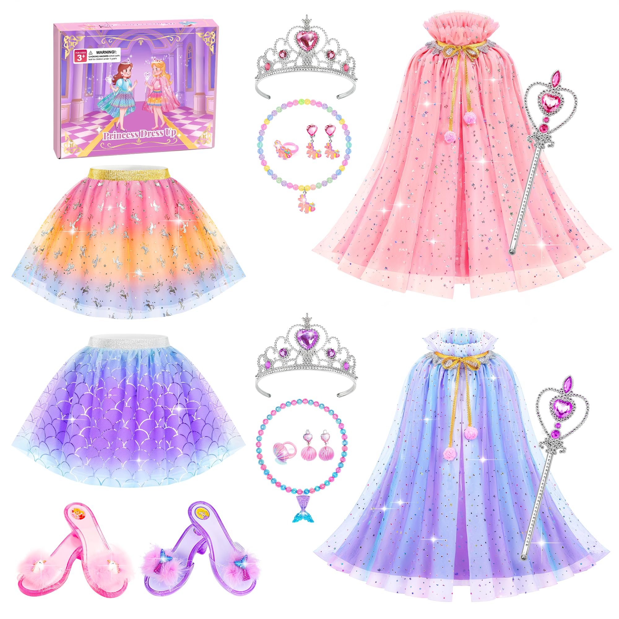 DISHIO Diving Gem Pool Girls Princess Dress Up Shoes