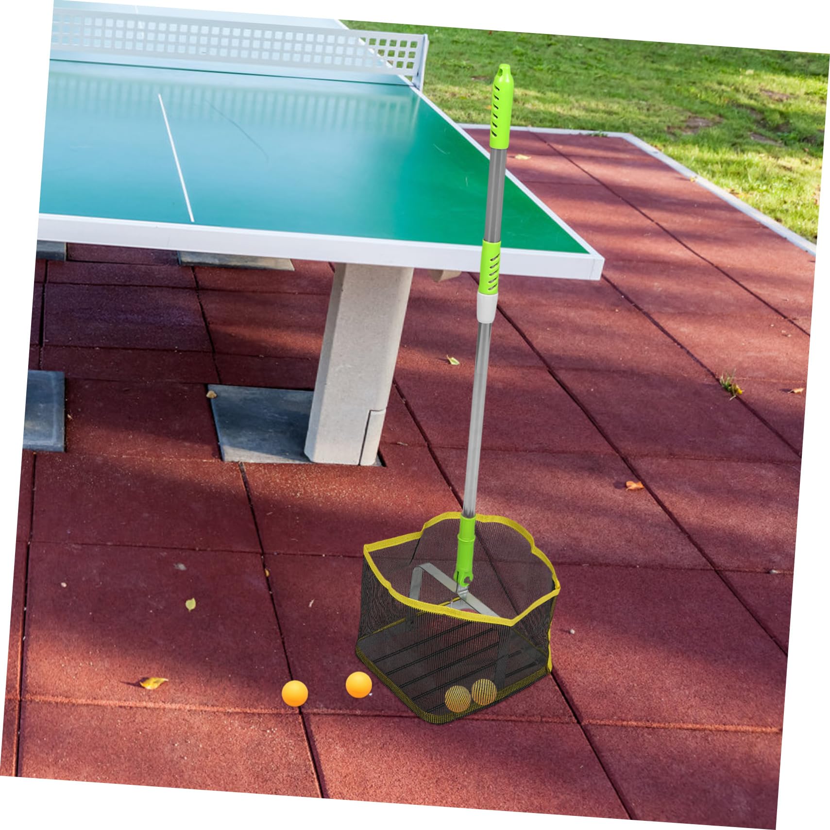 Recogedor Largo Mango de Tenis Portátil de Mesa Balones