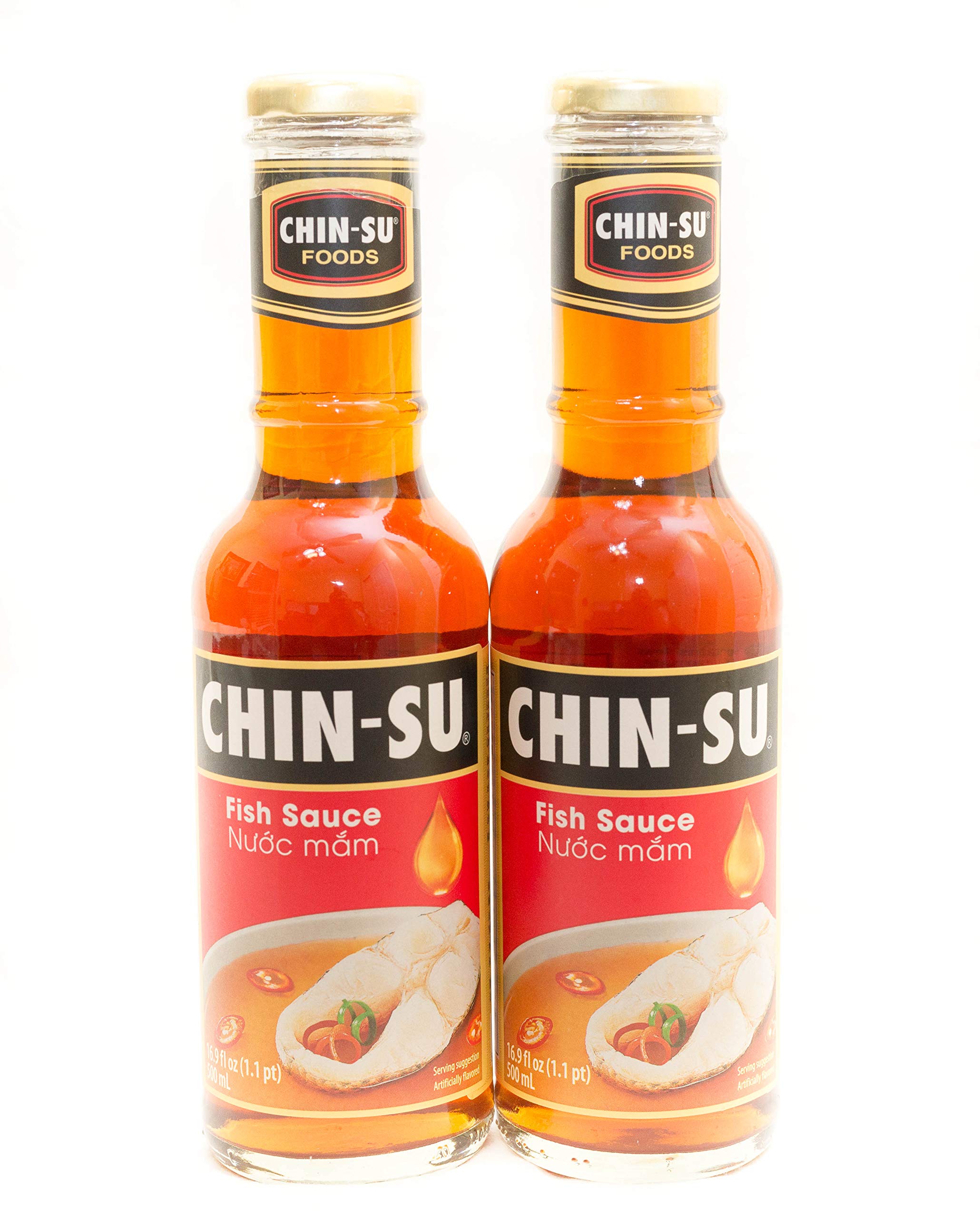 Amazon.com : Chinsu Fish Sauce 2 bottles : Grocery & Gourmet Food
