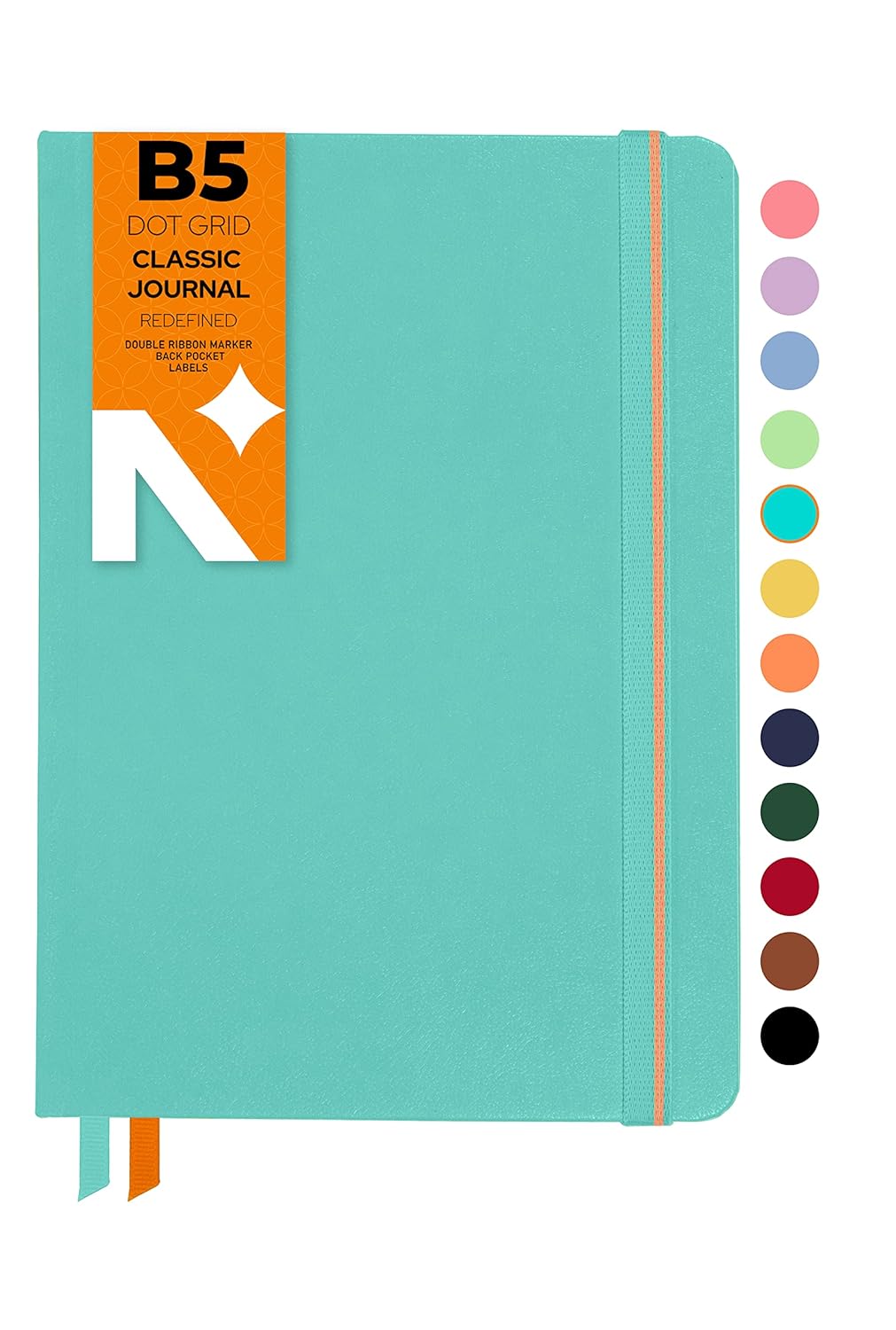 NEORAH Dot Grid, B5 Notebook Dotted Journal 160 Pages 110 GSM