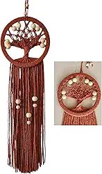 Filtro dos Sonhos Árvore da Vida, Macramê, Decoração, Móbile peq.