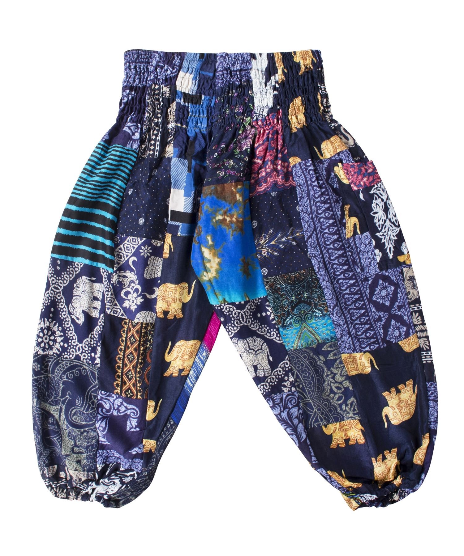 Pantalones Boho de Parche para niño Lofbaz