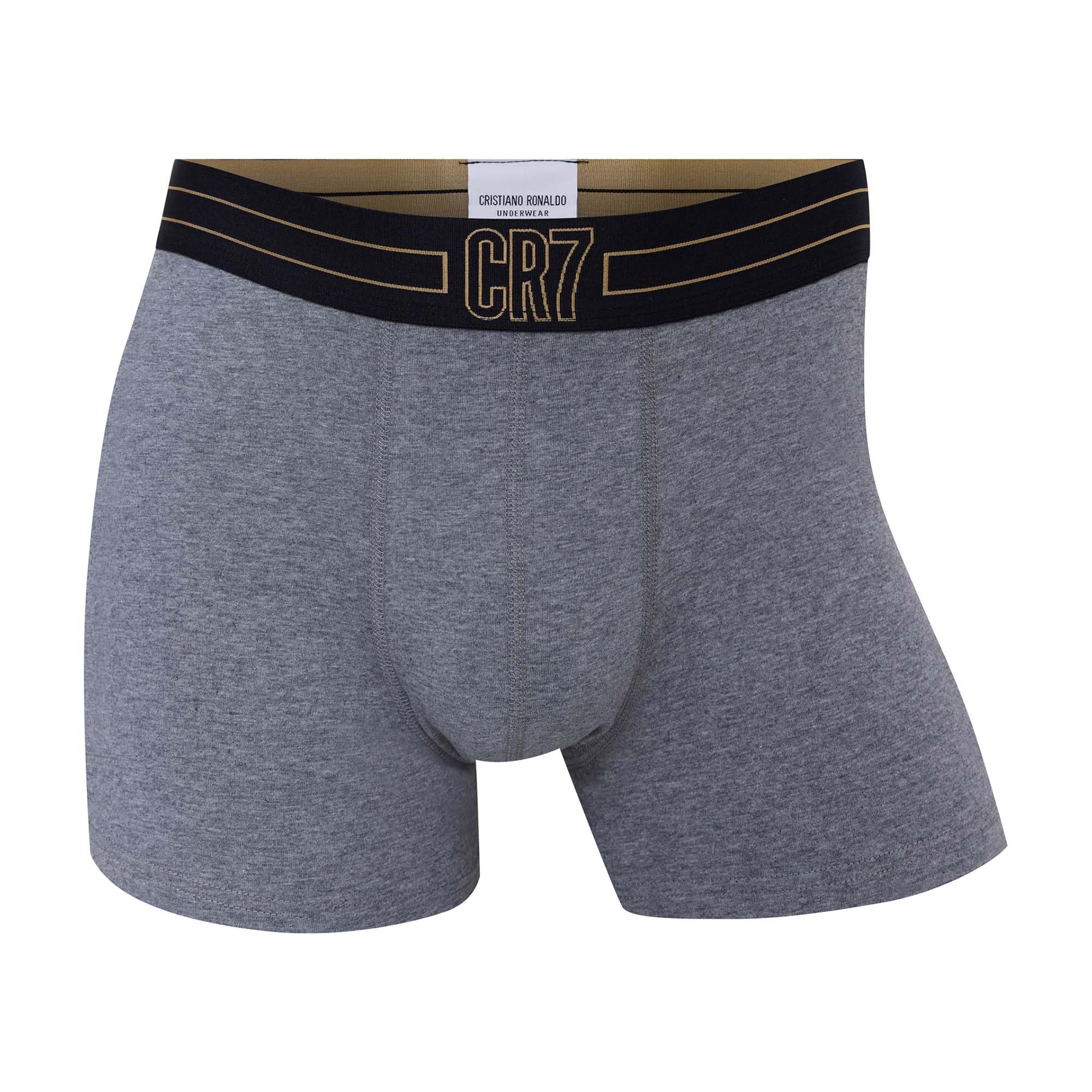 CR7 Herren Boxershorts, 7er Pack - Trunks, Cotton Stretch, Logobund