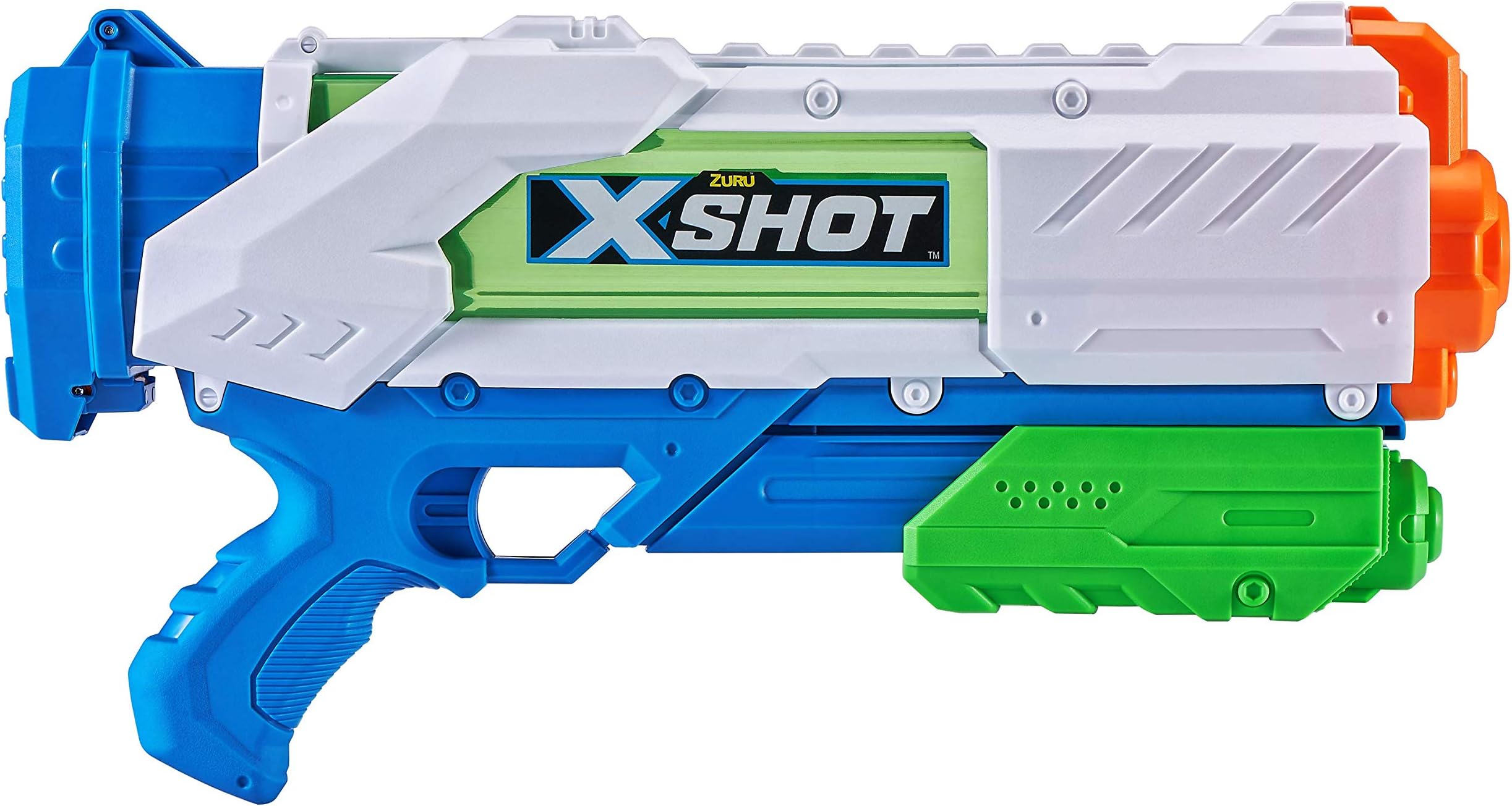Fast-Fill Medium Water Blaster, Blue Water Gun, Fill Water Gun in 60 Seconds, Rapid Fill
