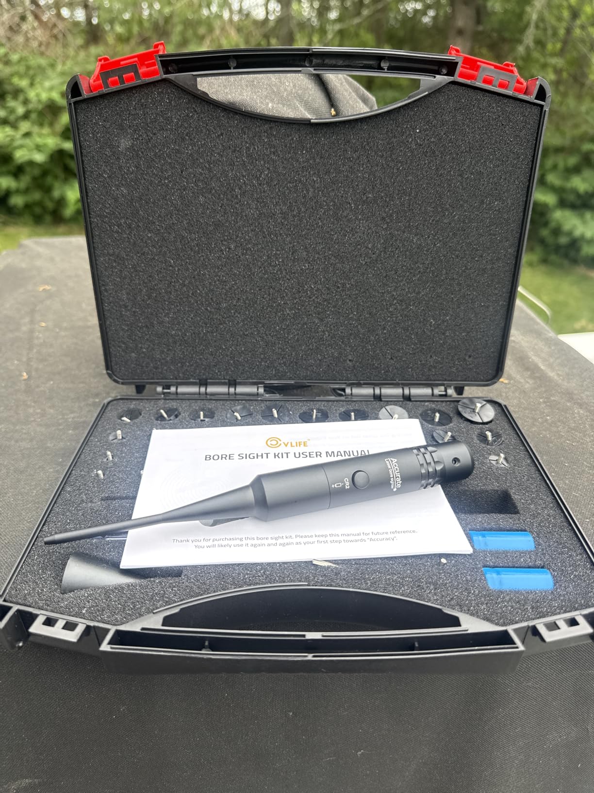 CVLIFE Professional Laser Bore Sight Kit Adapters - Customer Photo 2
